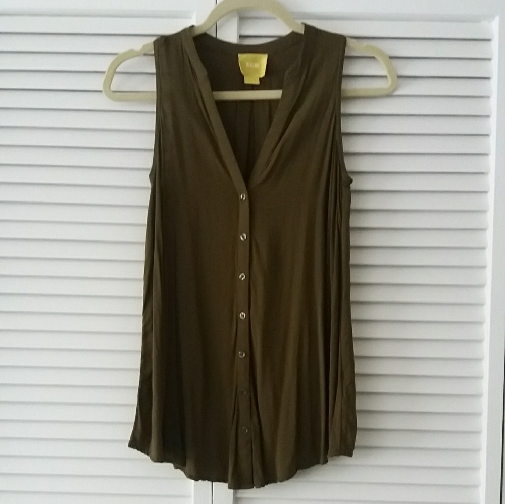 Maeve Button down top